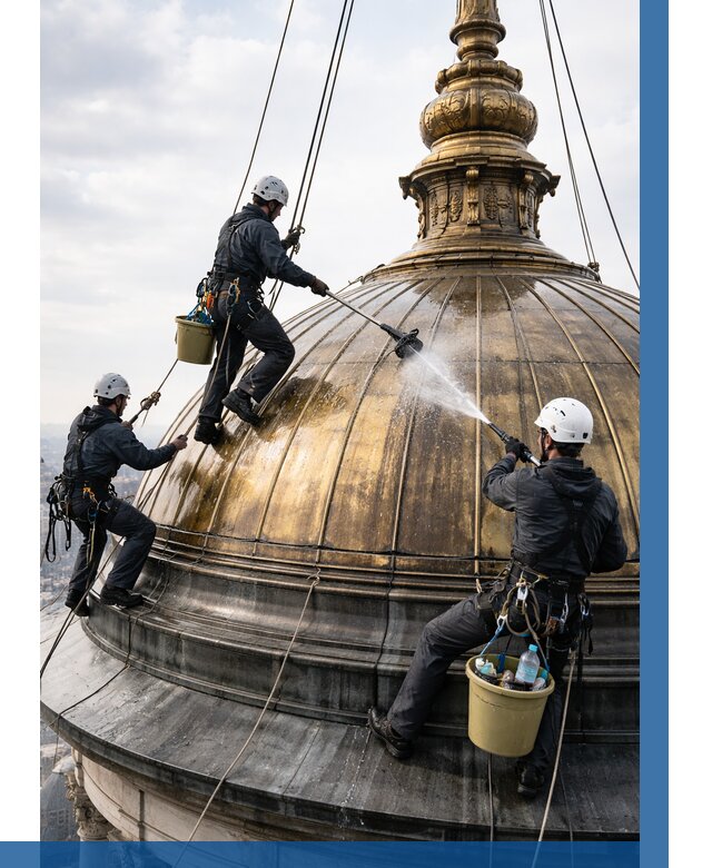 Мойка куполов и шпилей в Петропавловске-Камчатском от 8289 р. - заказать | ВЫСОТНИК-Птк