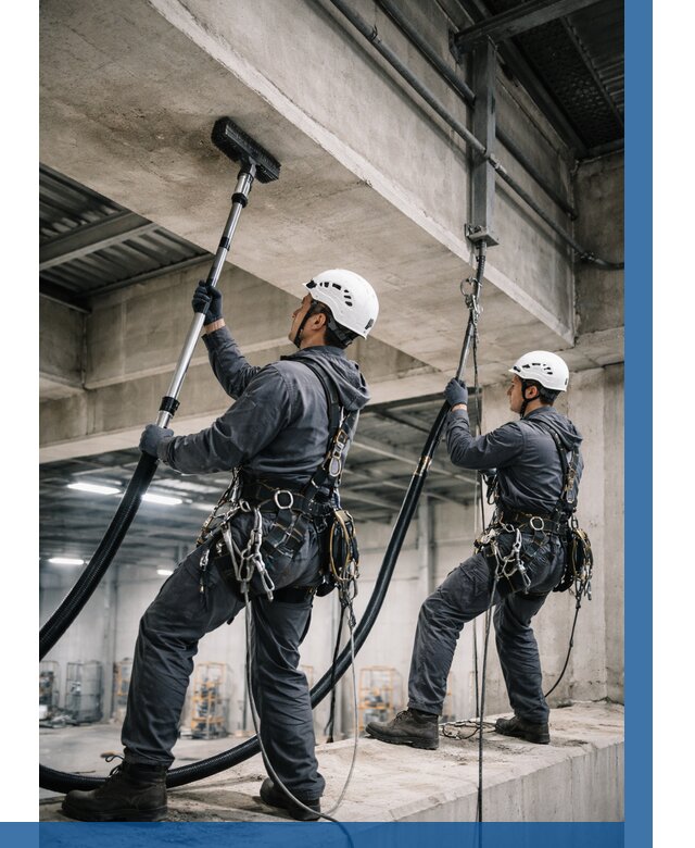 Обеспыливание потолочных конструкций в Петропавловске-Камчатском от 259 р. |ВЫСОТНИК-Птк