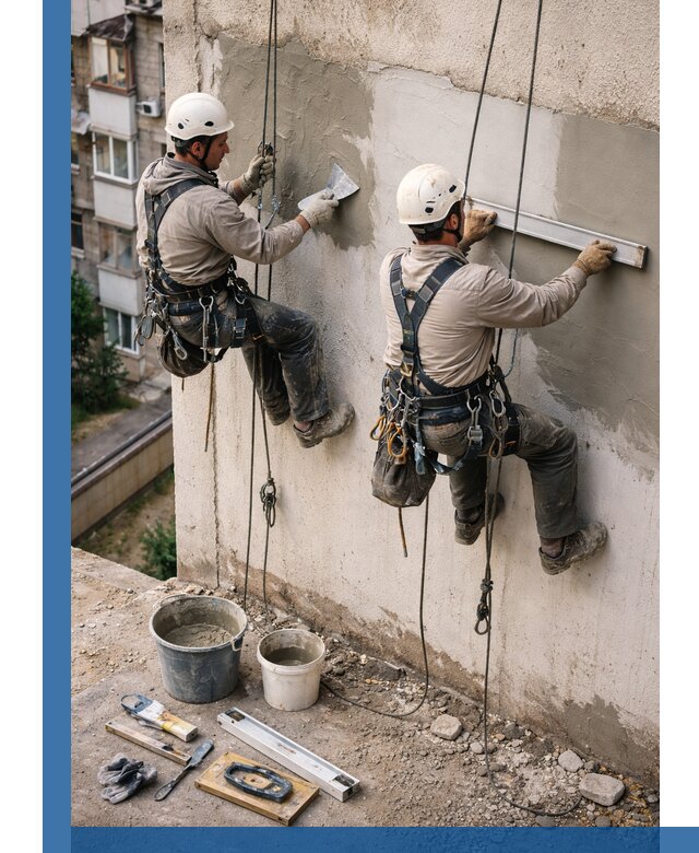 Комплексный ремонт штукатурного фасада с гарантией в Петропавловске-Камчатском