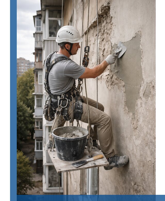 Восстановление фасадной штукатурки в Петропавловске-Камчатском с гарантией качества