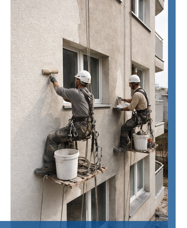 Нанесение короеда на фасад в Петропавловске-Камчатском от 466 р. | ВЫСОТНИК-Птк