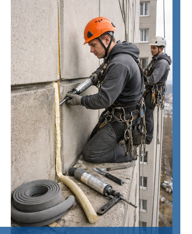 Теплый шов межпанельные швы в Петропавловске-Камчатском от 725 р. | ВЫСОТНИК-Птк