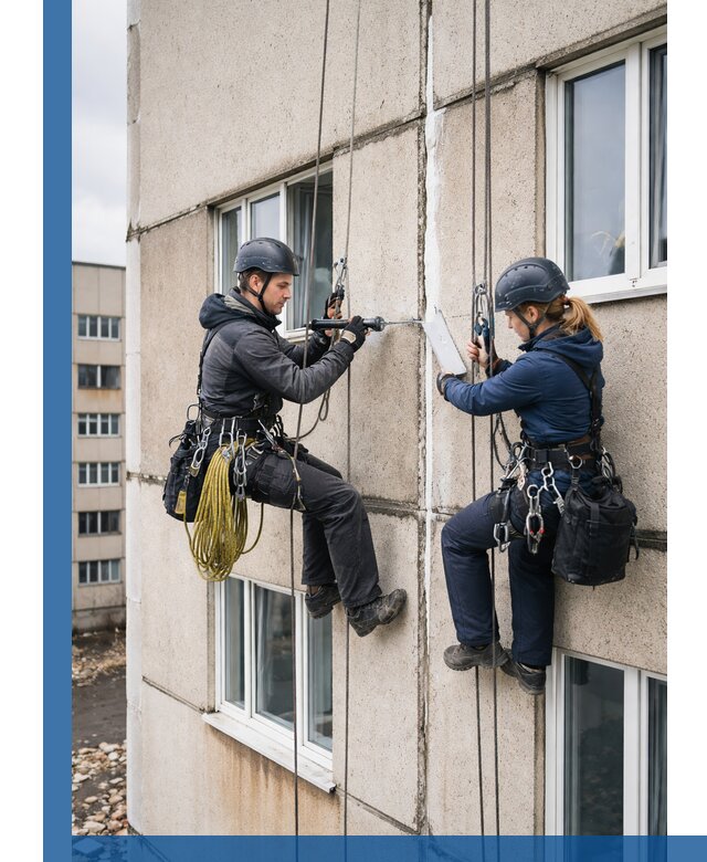 Герметизация межпанельных швов тёплым швом в Петропавловске-Камчатском