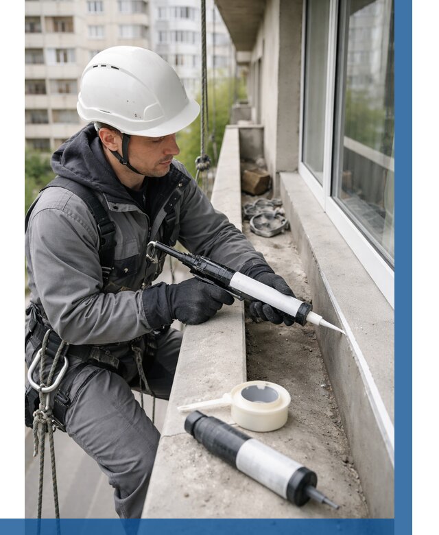 Герметизация швов лоджии в Петропавловске-Камчатском от 4662 р. | ВЫСОТНИК-Птк