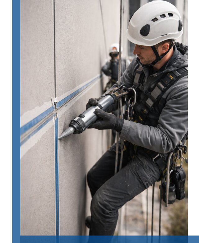 Герметизация стыков фасадных панелей в Петропавловске-Камчатском качественно и быстро