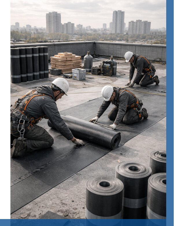 Монтаж мягкой кровли под ключ в Петропавловске-Камчатском от 466 р. | ВЫСОТНИК-Птк