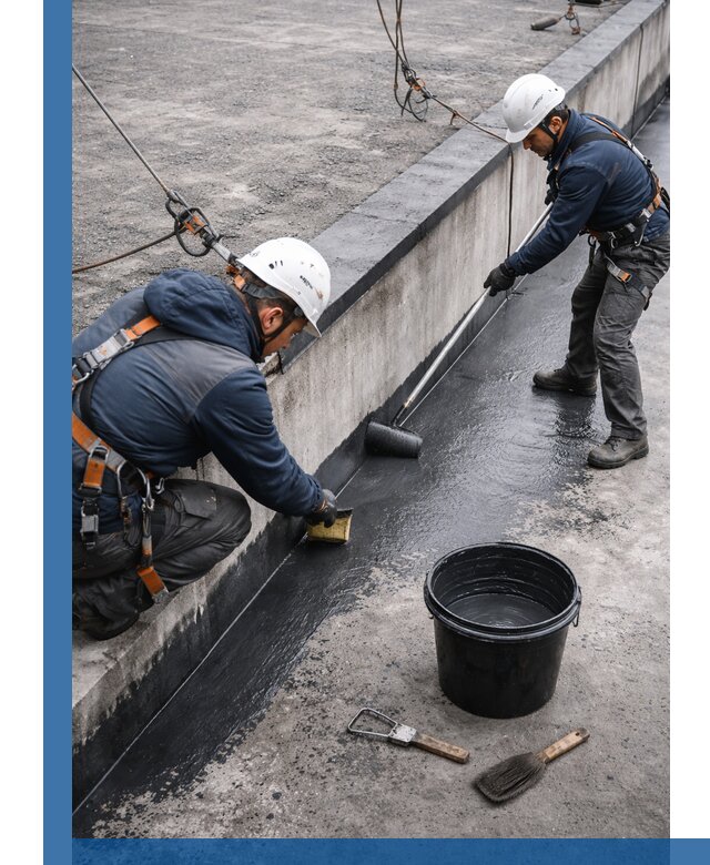 Гидроизоляция кровли жидкой резиной профессионально в Петропавловске-Камчатском