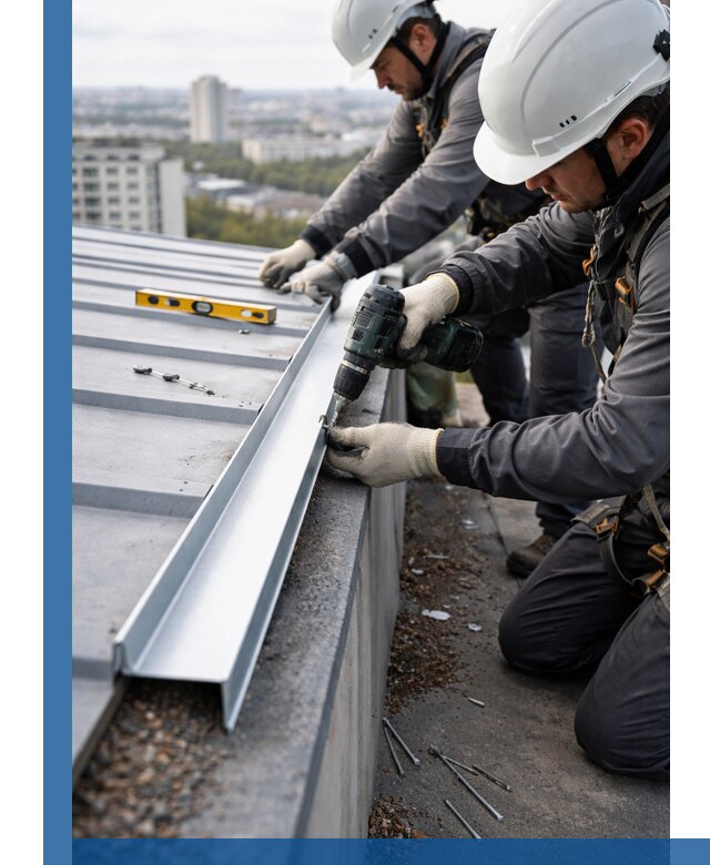 Монтаж капельника на кровле в Петропавловске-Камчатском с гарантией качества