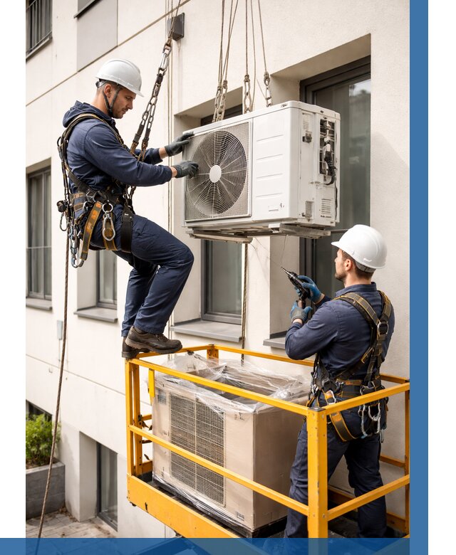 Демонтаж внешнего блока кондиционера в Петропавловске-Камчатском от 3626 р. | ВЫСОТНИК-Птк