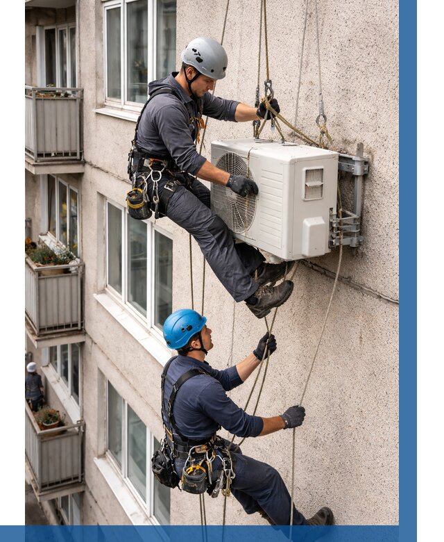 Перенос внешнего блока кондиционера в Петропавловске-Камчатском от 9325 р.| ВЫСОТНИК-Птк