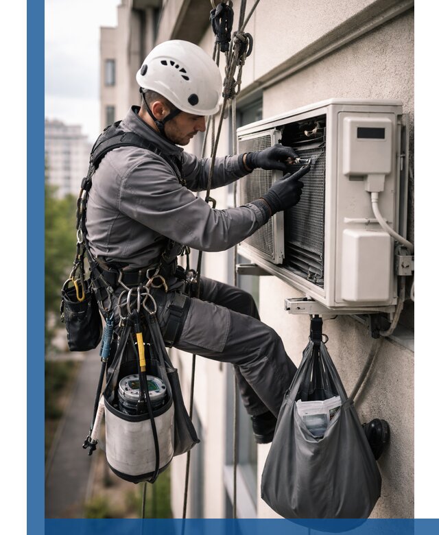 Обслуживание внешнего блока кондиционера в Петропавловске-Камчатском профессионально