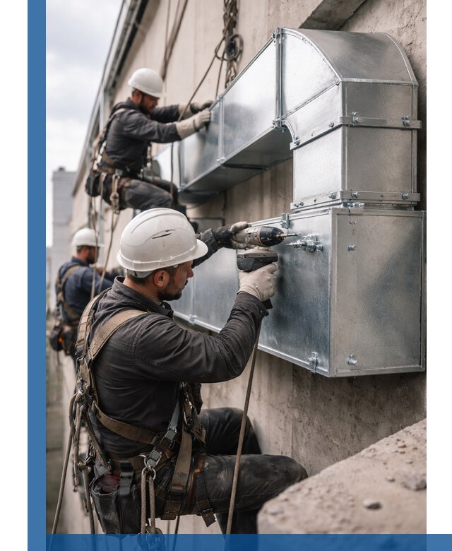 Профессиональный монтаж вентиляционных коробов в Петропавловске-Камчатском под ключ