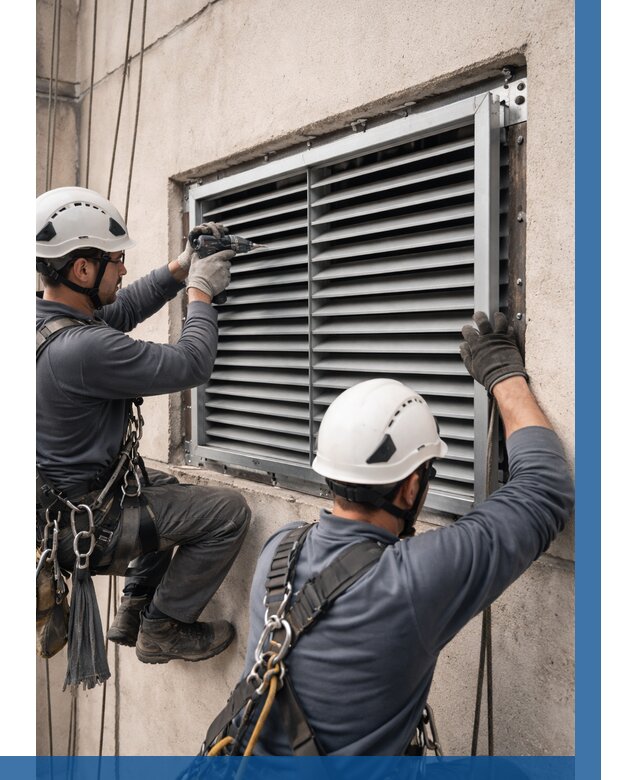 Монтаж вентиляционных решеток в Петропавловске-Камчатском от 4662 р. | ВЫСОТНИК-Птк