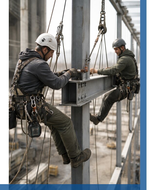 Монтаж металлоконструкций на высоте в Петропавловске-Камчатском от 3626 р. | ВЫСОТНИК-Птк