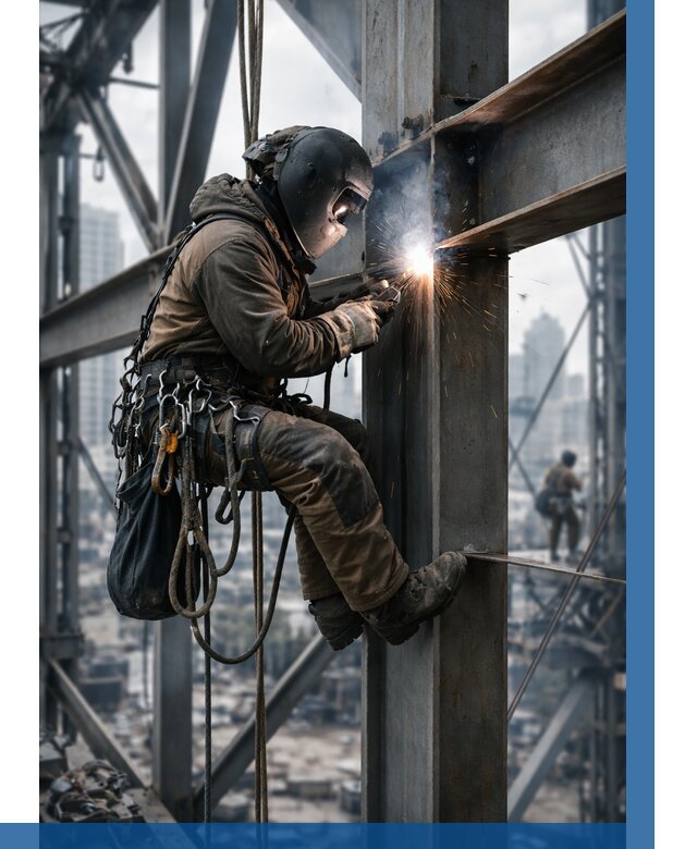 Высотные сварочные работы в Петропавловске-Камчатском от 3626 р. | ВЫСОТНИК-Птк