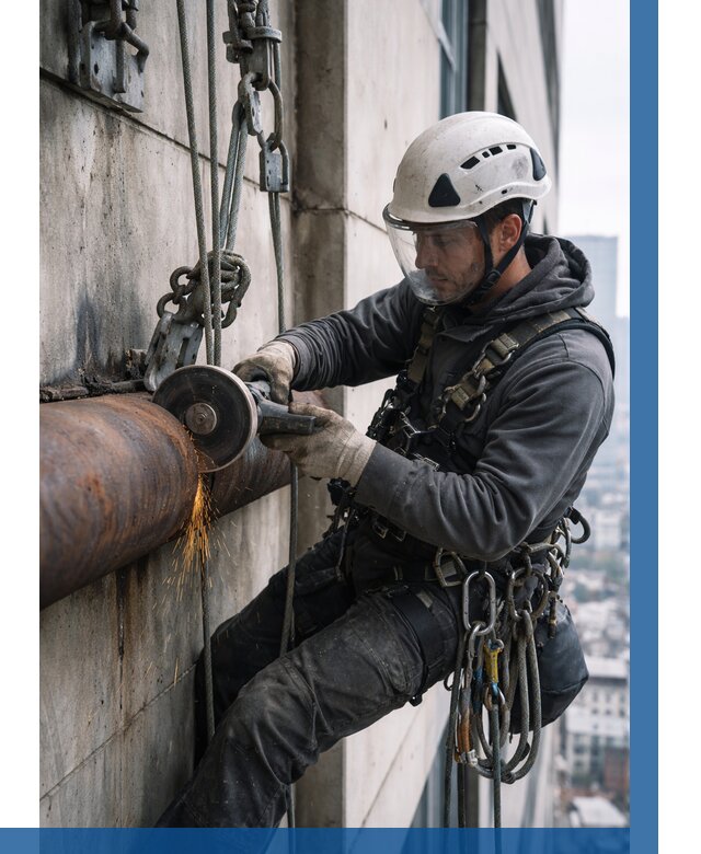 Резка металла на высоте в Петропавловске-Камчатском по цене от 4662 р. | ВЫСОТНИК-Птк