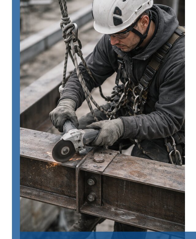 Резка металла на высоте в Петропавловске-Камчатском для зданий и конструкций