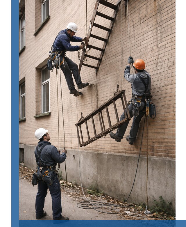 Демонтаж пожарной лестницы в Петропавловске-Камчатском быстро и безопасно
