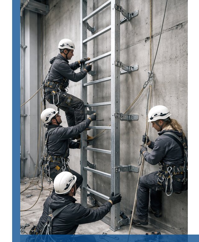 Монтаж металлических лестниц в Петропавловске-Камчатском под ключ со гарантией