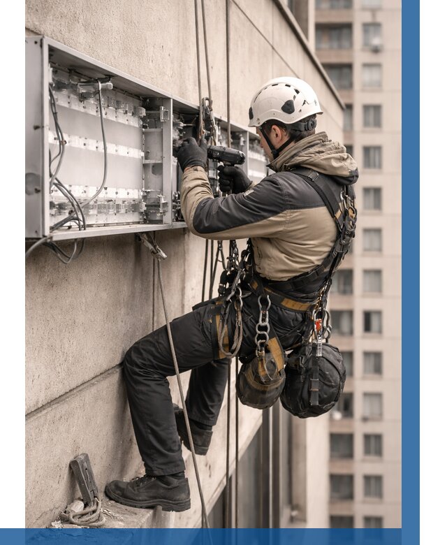 Ремонт вывески на высоте в Петропавловске-Камчатском от 4662 р. | ВЫСОТНИК-Птк