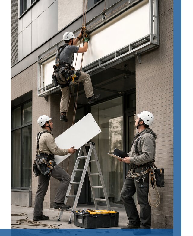 Монтаж светового короба в Петропавловске-Камчатском от 6735 р. | ВЫСОТНИК-Птк