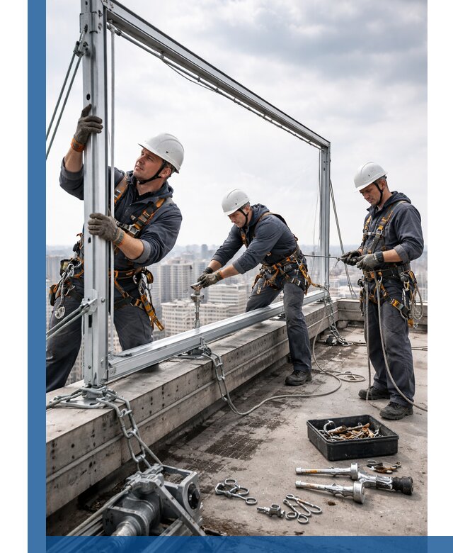 Монтаж крышных рекламных конструкций под ключ в Петропавловске-Камчатском