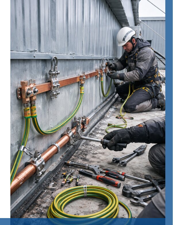 Монтаж заземления здания в Петропавловске-Камчатском от 25903 р. | ВЫСОТНИК-Птк