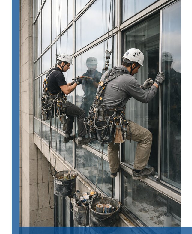 Ремонт витражных конструкций и фасадного остекления в Петропавловске-Камчатском