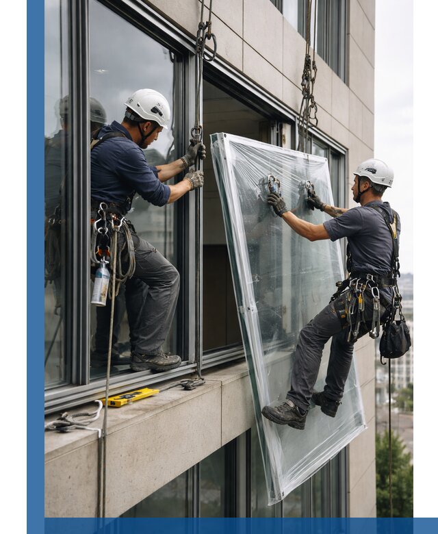 Профессиональная замена стекла в витраже в Петропавловске-Камчатском с гарантией