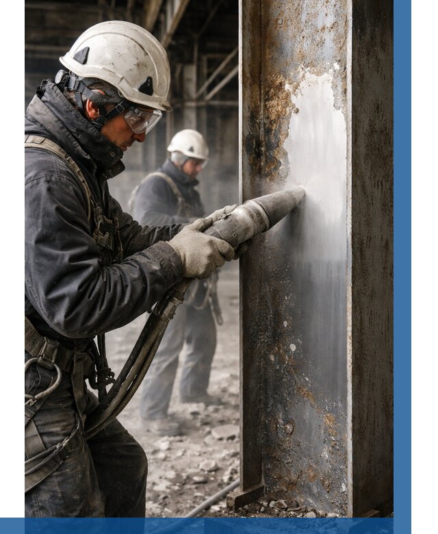 Удаление старой краски с металла в Петропавловске-Камчатском от 466 р. | ВЫСОТНИК-Птк