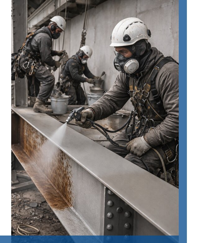 Антикоррозионная покраска металла в Петропавловске-Камчатском от 725 р. | ВЫСОТНИК-Птк