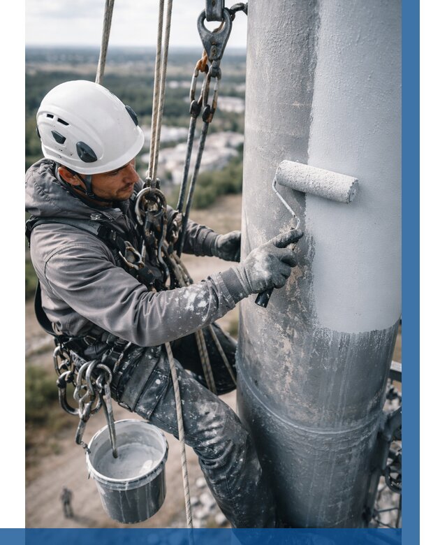 Покраска мачт связи под ключ в Петропавловске-Камчатском от 881 р. | ВЫСОТНИК-Птк