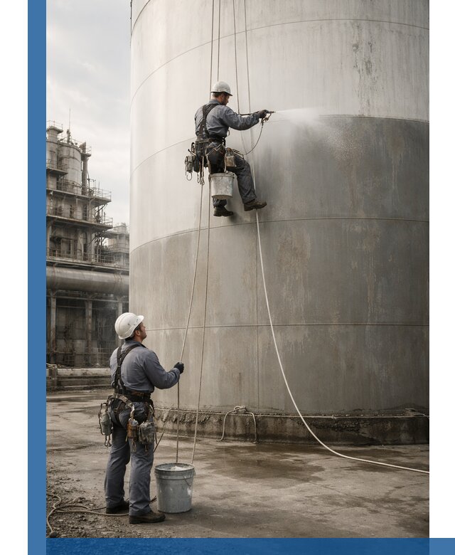 Покраска стальных резервуаров и емкостей в Петропавловске-Камчатском профессионально