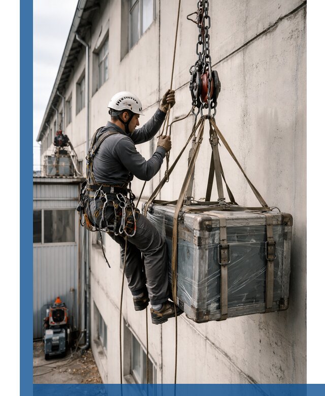 Подъем грузов на высоту в Петропавловске-Камчатском для промышленных объектов