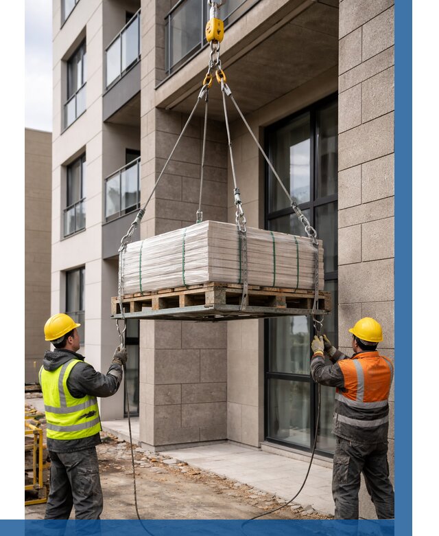 Подъем керамогранита на этаж в Петропавловске-Камчатском от 3626 р. | ВЫСОТНИК-Птк