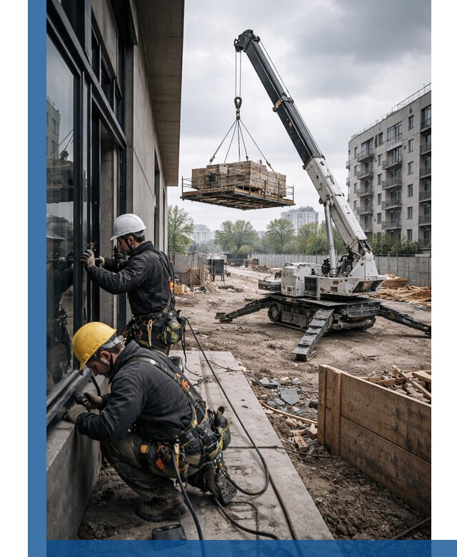 Аренда крана Пионер в Петропавловске-Камчатском для строительных работ