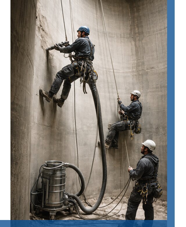 Зачистка силосов в Петропавловске-Камчатском от 4662 р. Договор и смета ВЫСОТНИК-Птк