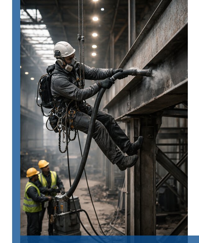 Обеспыливание конструкций в цехах промышленного производства в Петропавловске-Камчатском