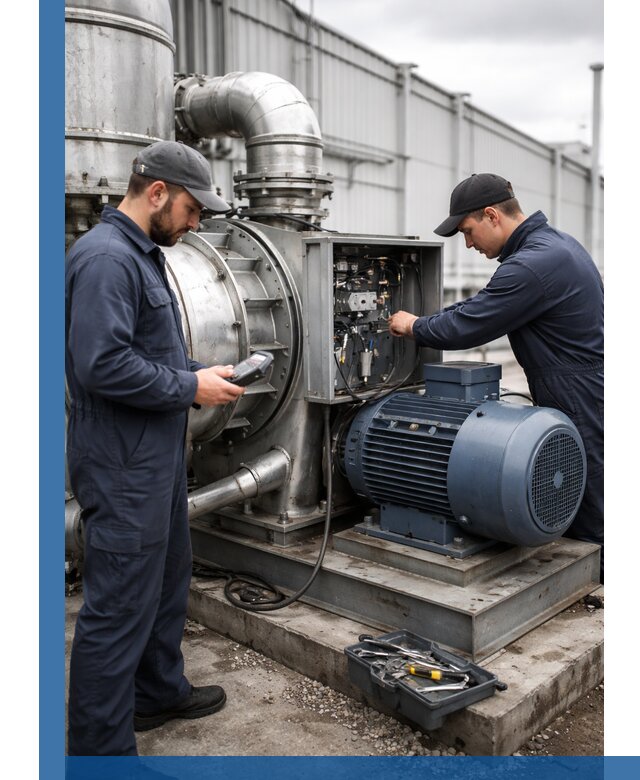 Техническое обслуживание промышленного оборудования в Петропавловске-Камчатском