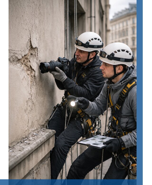 Фотофиксация дефектов фасада в Петропавловске-Камчатском от 4662 р. | ВЫСОТНИК-Птк
